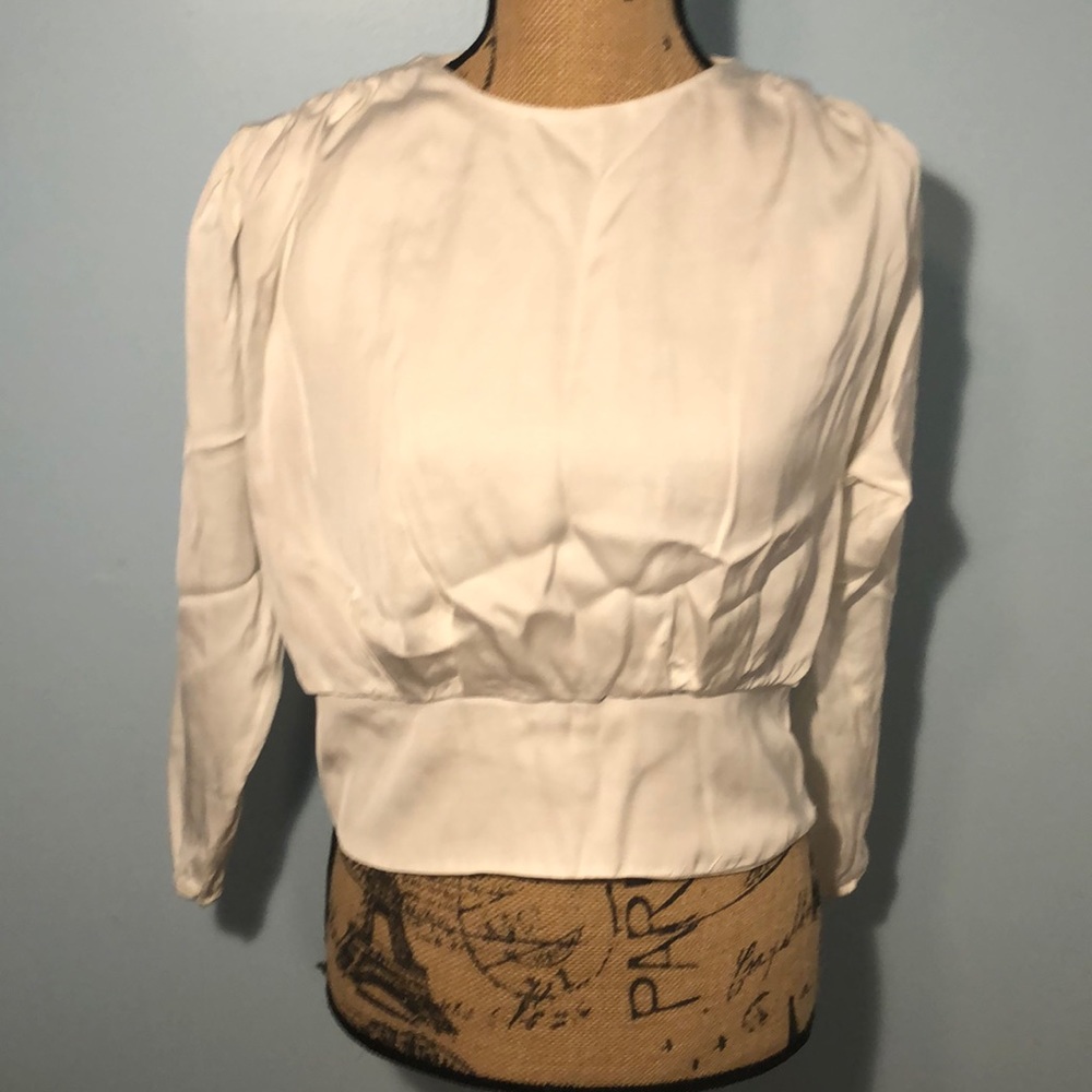 Gorgeous off white blouse